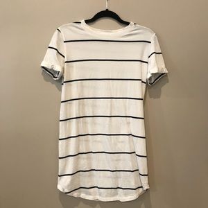 Striped T-shirt dress